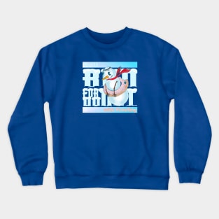 Will Run for Donuts Crewneck Sweatshirt